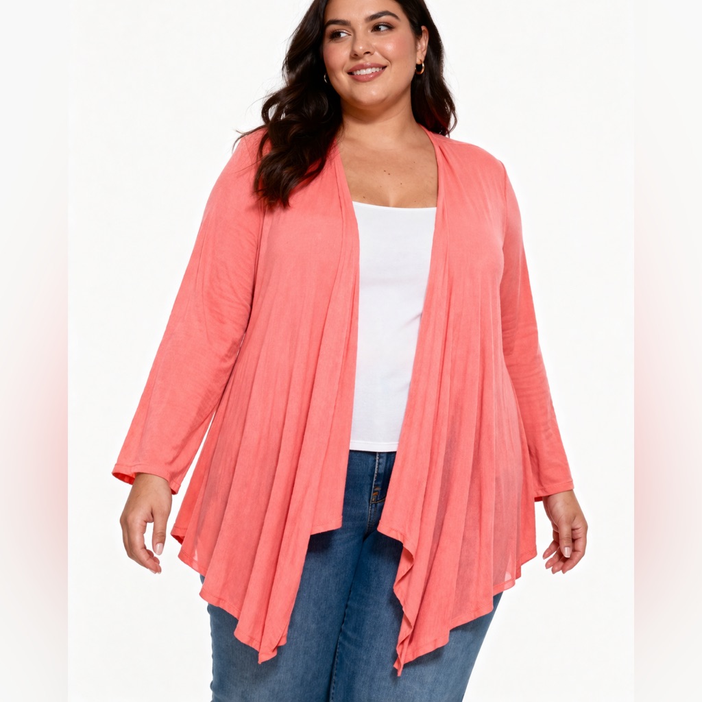 Torrid Peach Super Soft Knit Cardigan